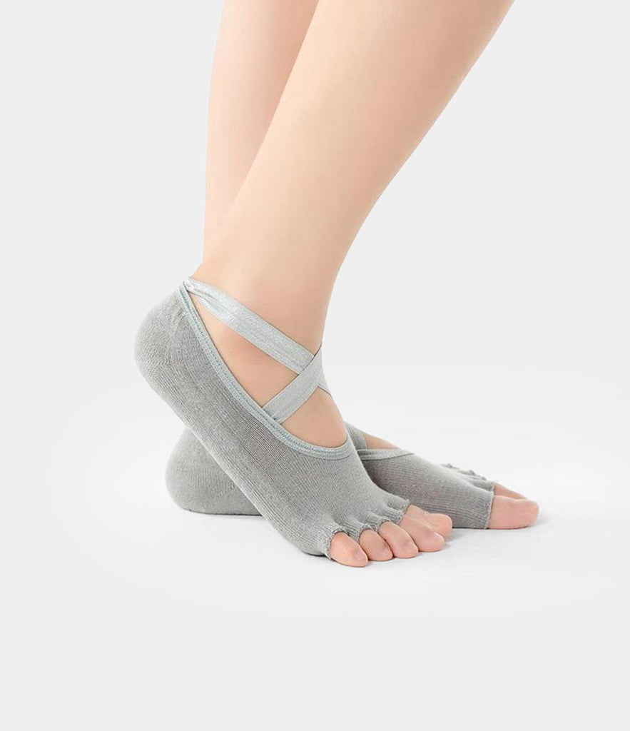 Non slip Yoga Toeless Socks
