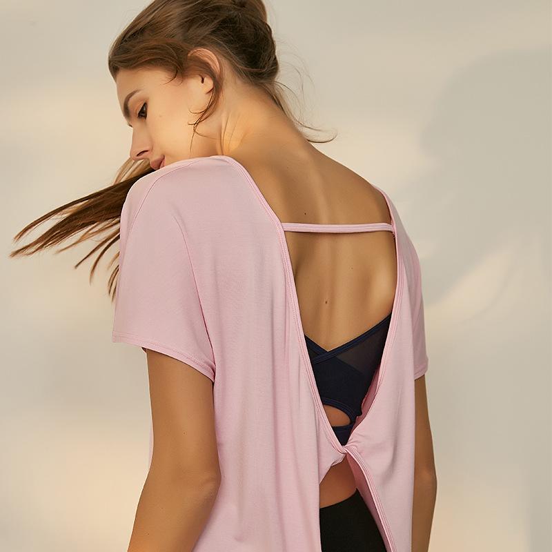 Modal Fitness Yoga Top Shirt