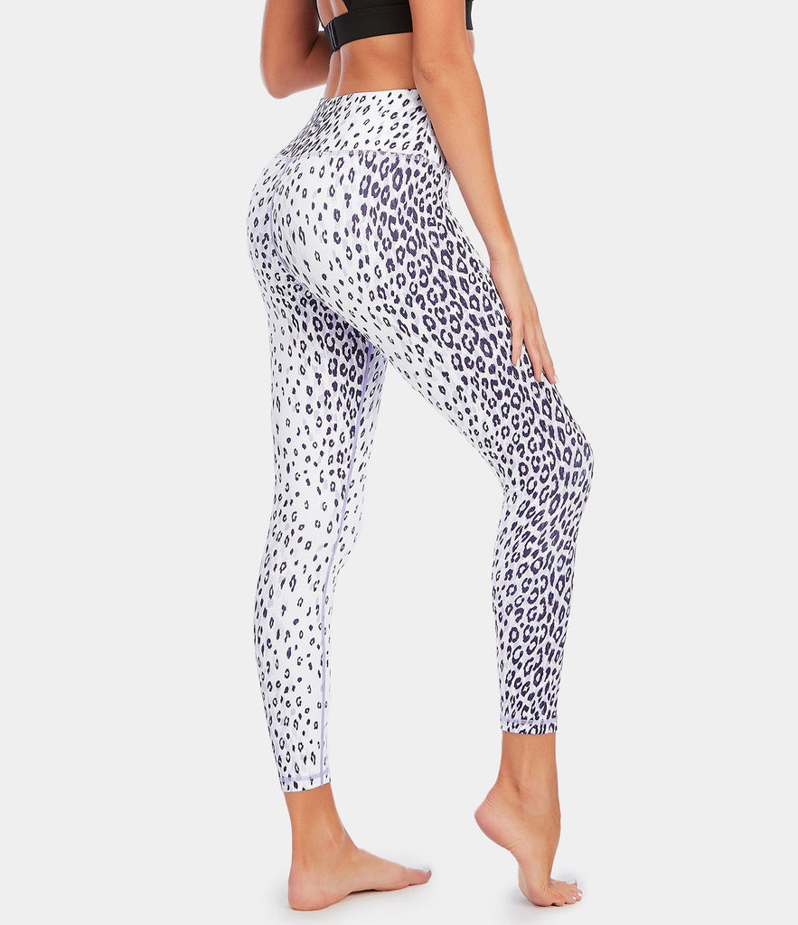 Bloom High Waisted Leopard Print Leggings