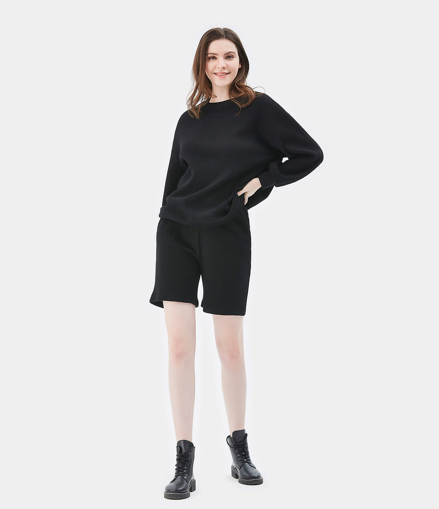 Sweatshirt Shorts Loungewear Set