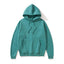 Solid Color Fleece Lined Hoodie