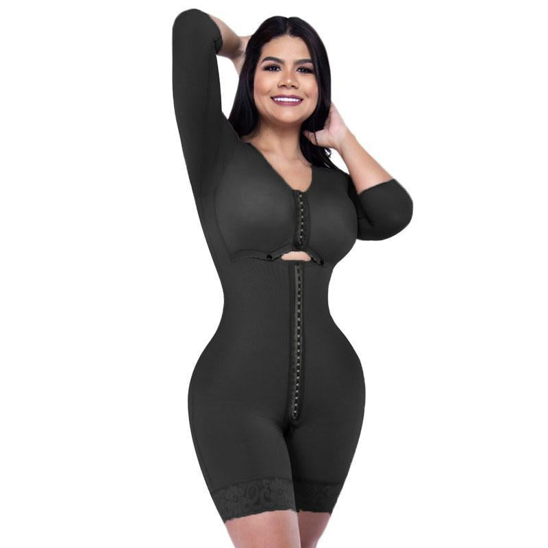 Hook Long Sleeve Women Shapewear Bra