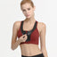 Adjustable Front Zipper Sports Bra