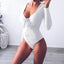 High Waist Neck Sports Fitness Suit