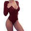 High Waist Neck Sports Fitness Suit
