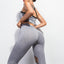 Mesh Sports Bra Sexy Yoga Suit