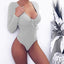 High Waist Neck Sports Fitness Suit