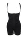 Women Open Bust Breathable Bodysuit Zipper