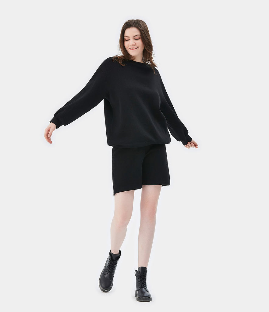 Sweatshirt Shorts Loungewear Set