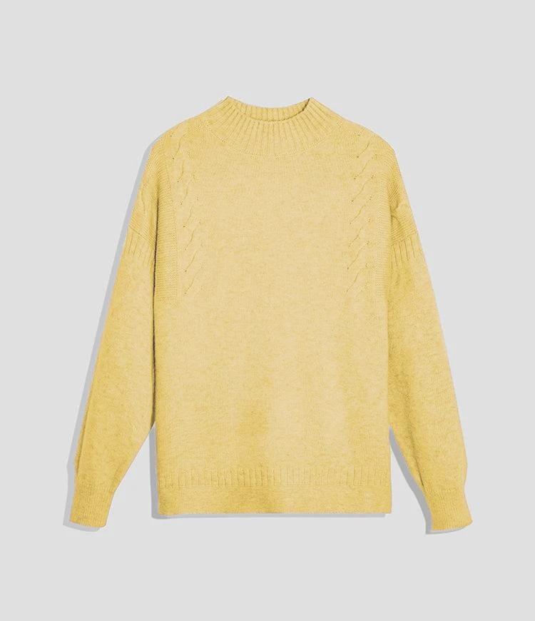 Mock Neckline Sweater