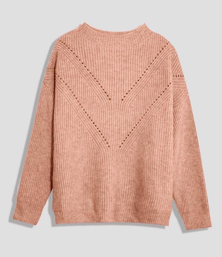 Solid Color Sweater