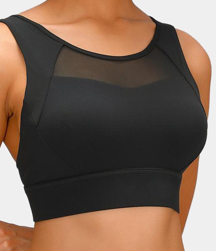 Bloom Longline Crisscross Strappy Medium Support Sports Bra