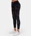 High Waisted Camo Side Pocket Raw Hem Leggings