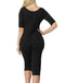 Slimming bodysuit sleeves