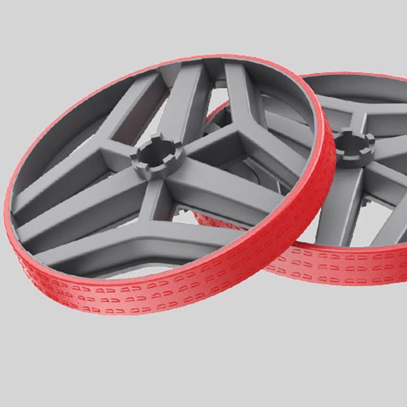FEIERDUN Wheel Roller Workout Equipment Core Training Abdominal Exercise Red
