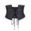 Vintage Wide Bandage Waist Leather Corset