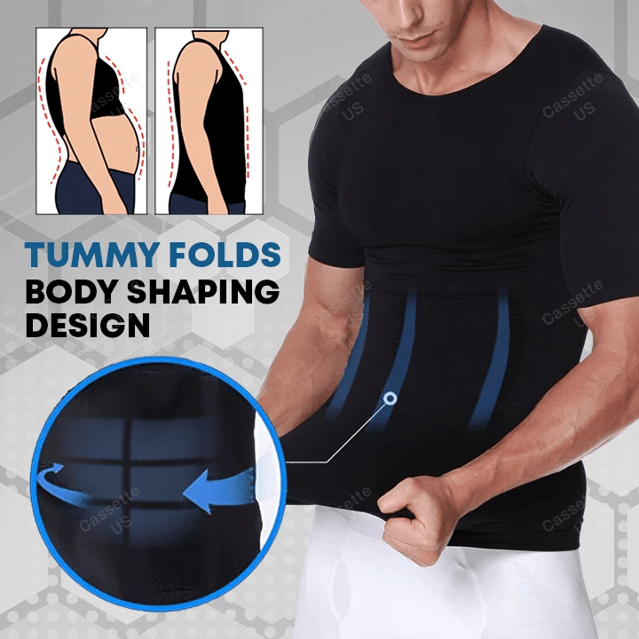 Summer Limited Time Men Shaper Cooling shirt