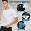 Summer Limited Time Men Shaper Cooling shirt