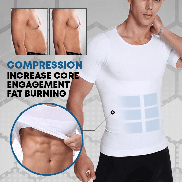 Summer Limited Time Men Shaper Cooling shirt