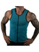 Neoprene Zipper Sauna Vest Men