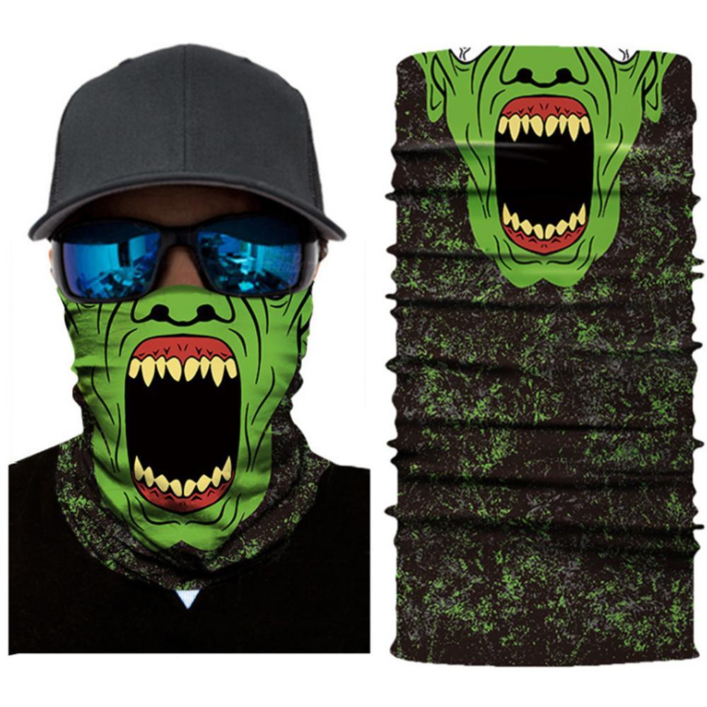 Character Breathable Cycling Mask Neck Gaiter Protection