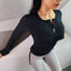 Zip Long Sleeve Yoga Shirts