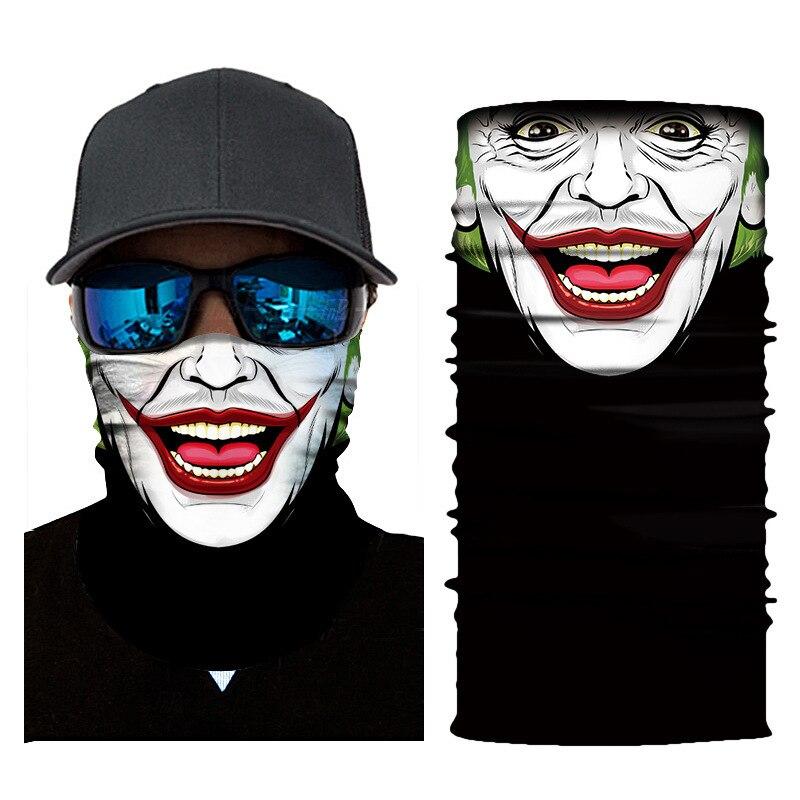 Character Breathable Cycling Mask Neck Gaiter Protection