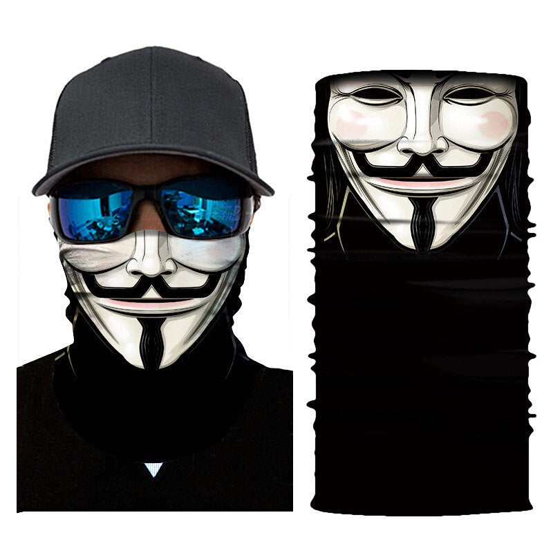 Today Character Breathable Cycling Mask Neck Gaiter Protection