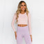 Workout Four way Knit Yoga Tops