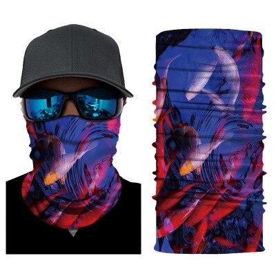 Character Breathable Cycling Mask Neck Gaiter Protection