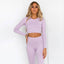 Workout Four way Knit Yoga Tops