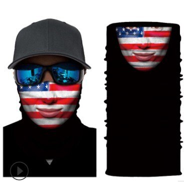 Character Breathable Cycling Mask Neck Gaiter Protection