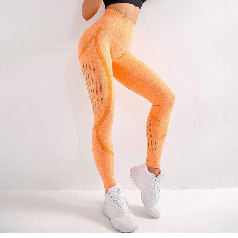 Hips Yoga Hollow Sports Leggings