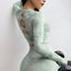 Camo Seamless Crop Shirts