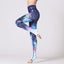 Print Gradient Color Yoga Leggings