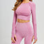 Gym Leggings Crop Long Sleeve