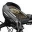 Bike Front Frame Bags Waterproof Top Sun Visor Touch Screen Cap