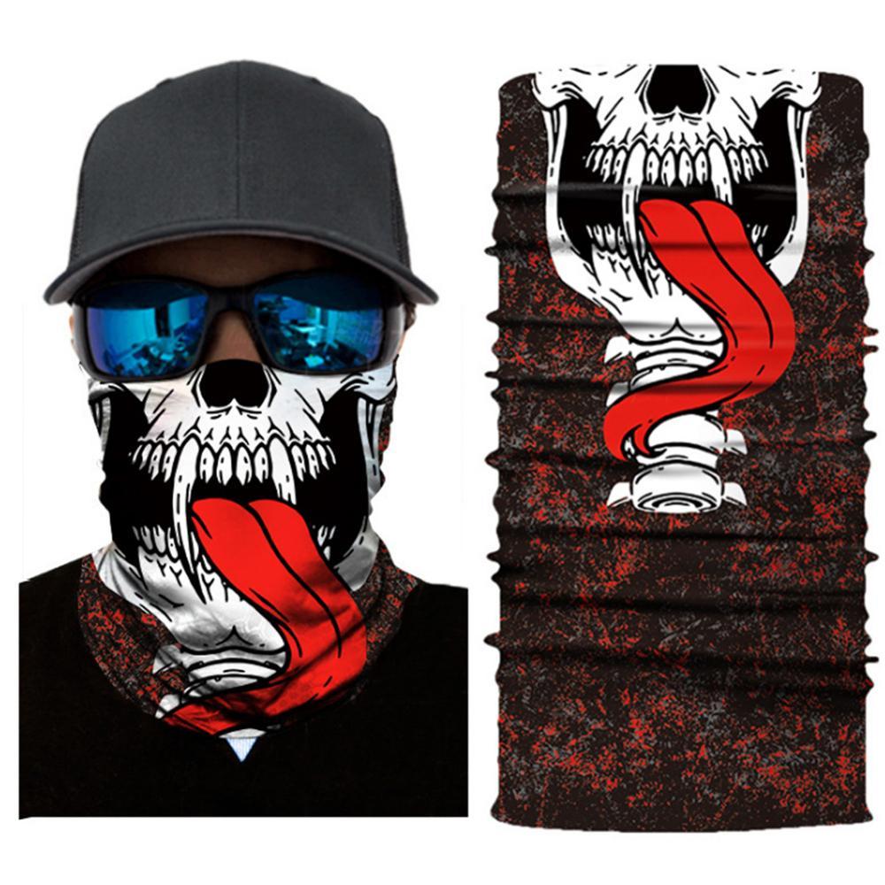 Character Breathable Cycling Mask Neck Gaiter Protection