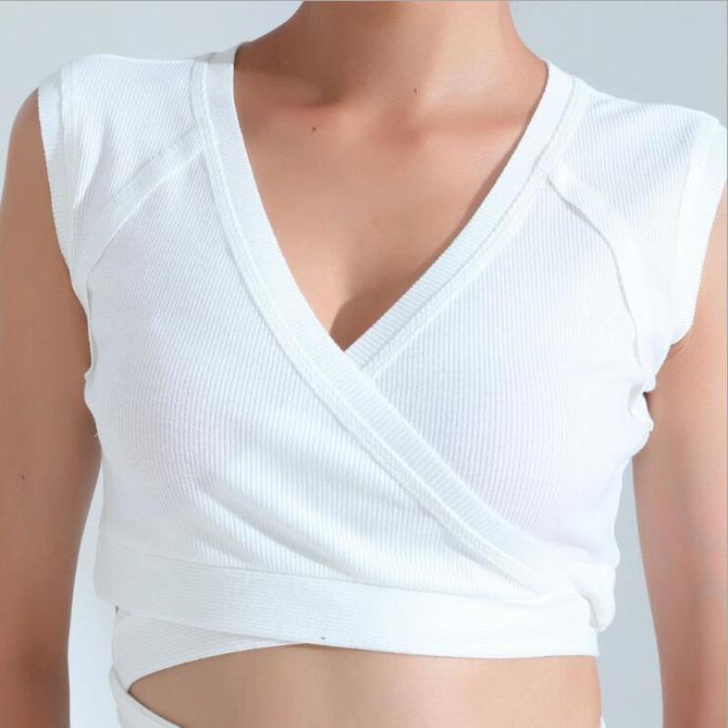 Wide Bandage Cross Strappy Bra