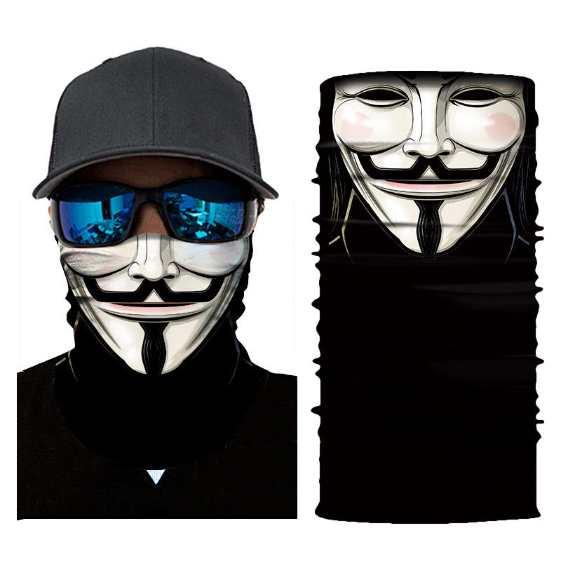 Today Character Breathable Cycling Mask Neck Gaiter Protection