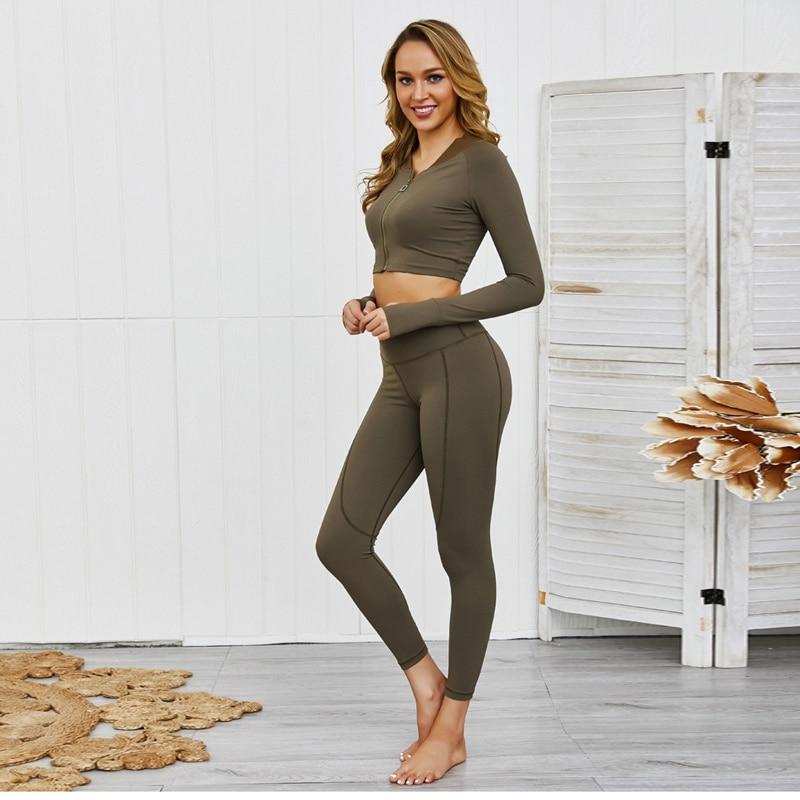 Long Sleeve Yoga Set