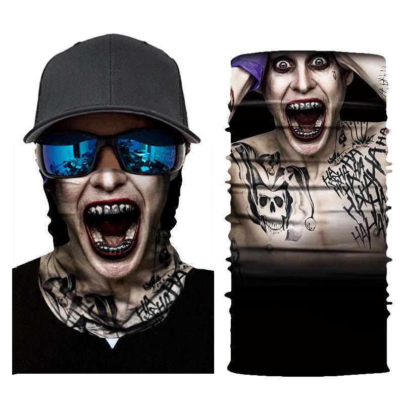 Character Breathable Cycling Mask Neck Gaiter Protection