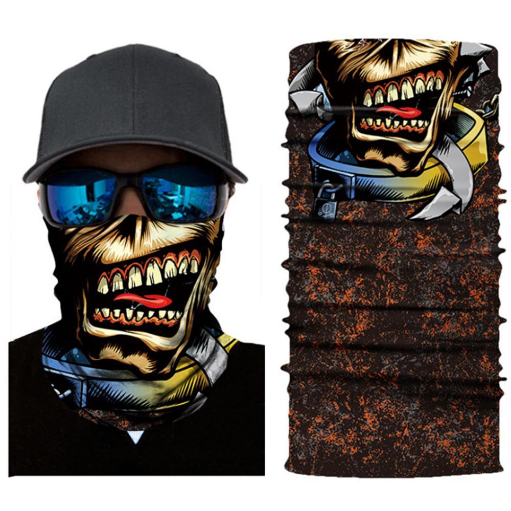 Character Breathable Cycling Mask Neck Gaiter Protection