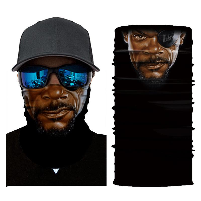 Character Breathable Cycling Mask Neck Gaiter Protection