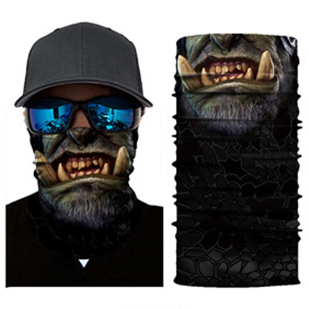 Character Breathable Cycling Mask Neck Gaiter Protection