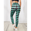 High Waisted Slim Printed Legging
