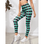High Waisted Slim Printed Legging