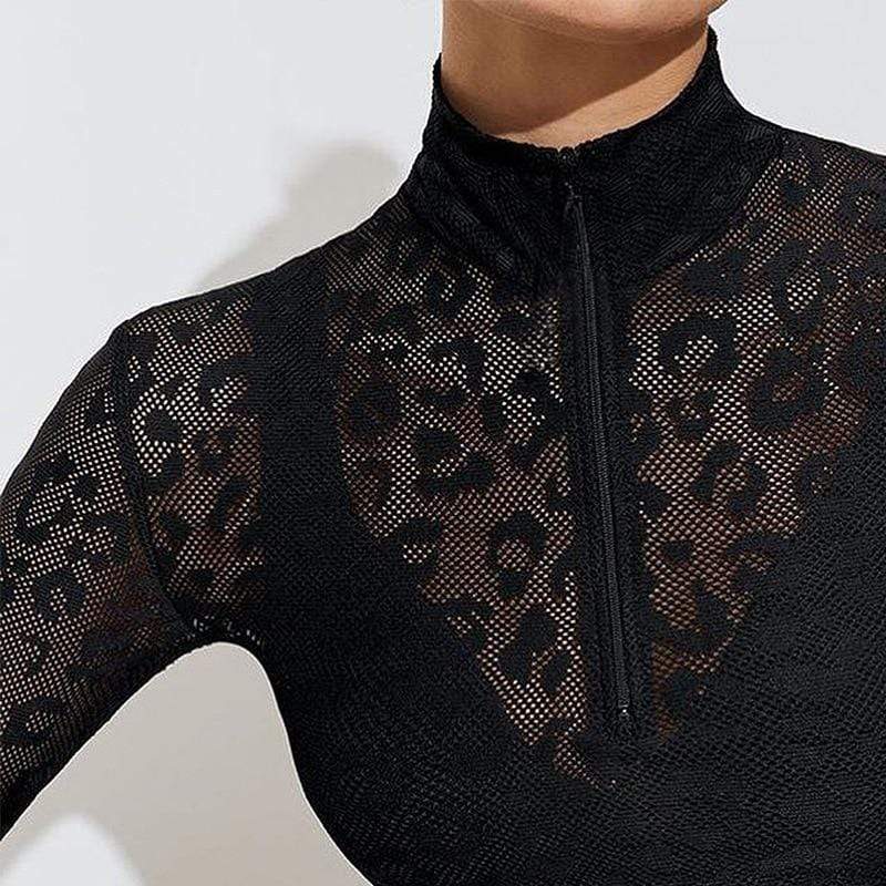 Leopard Lace Yoga Sets