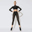 Leopard Lace Yoga Sets