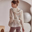 Casual Loose See Yoga Jacket